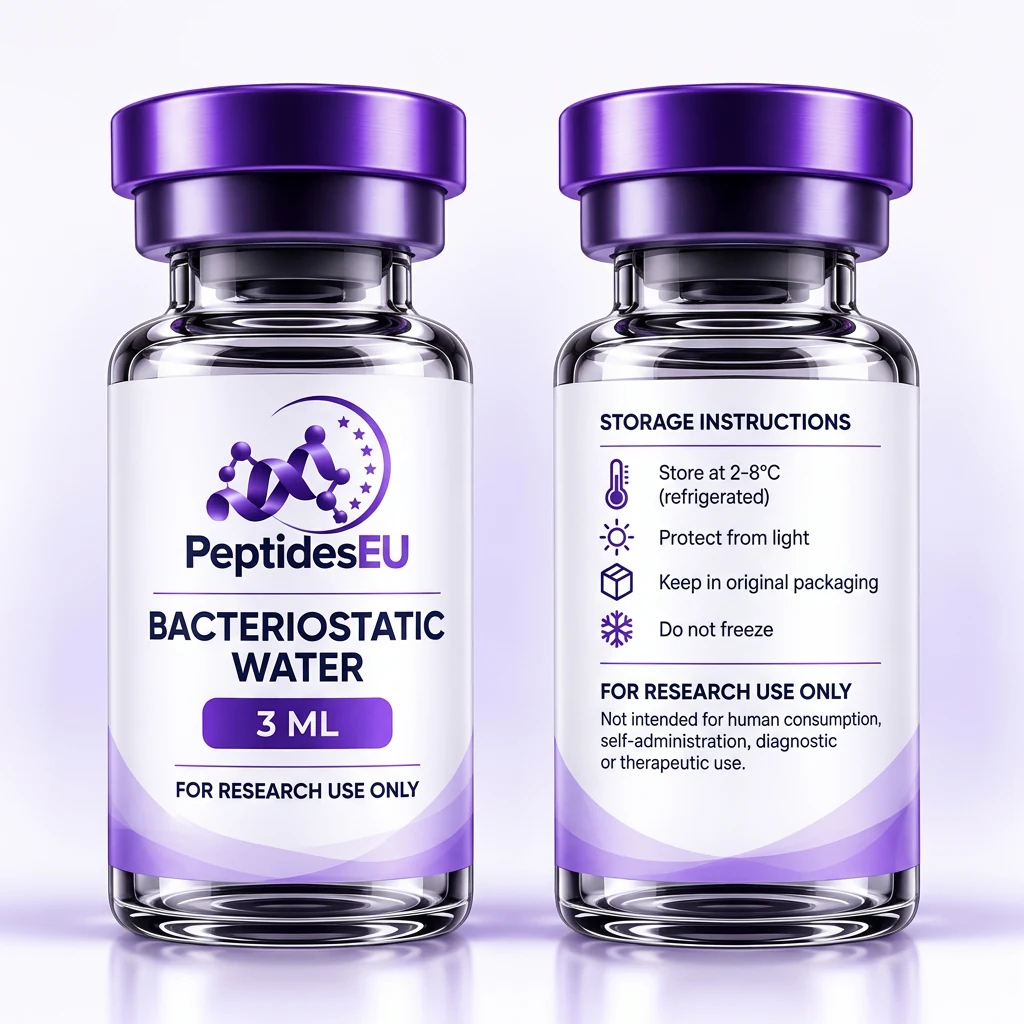 Bacteriostatic Water 3 ML 3 ML research vial